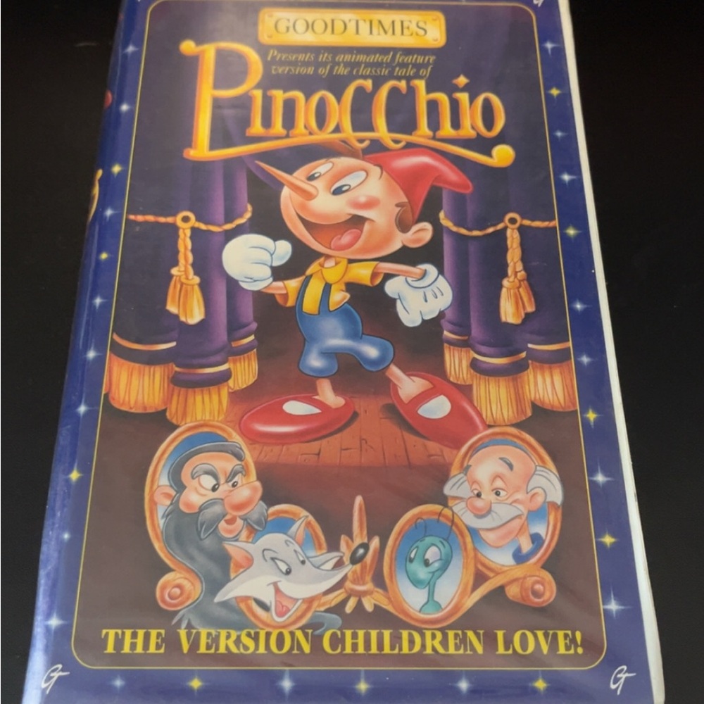Pinocchio VHS - Classic Animated Feature